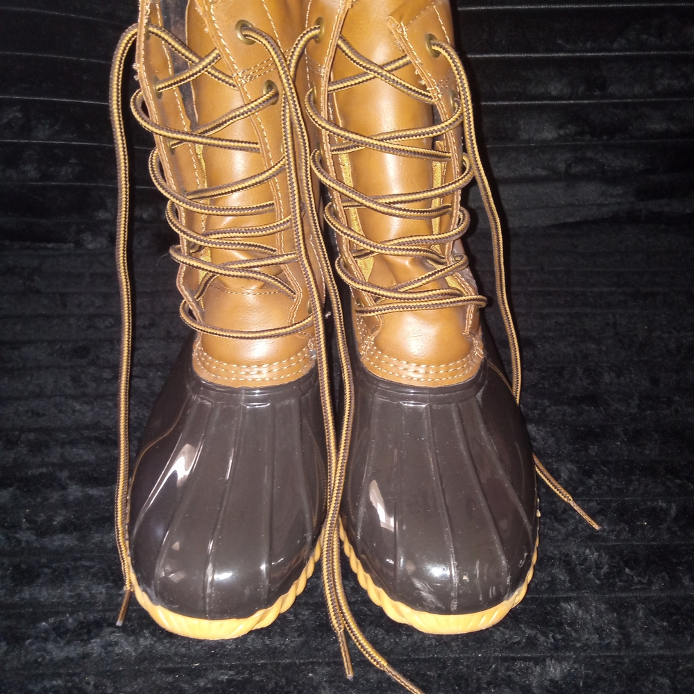 Sporto Brown and Black Winter Boots